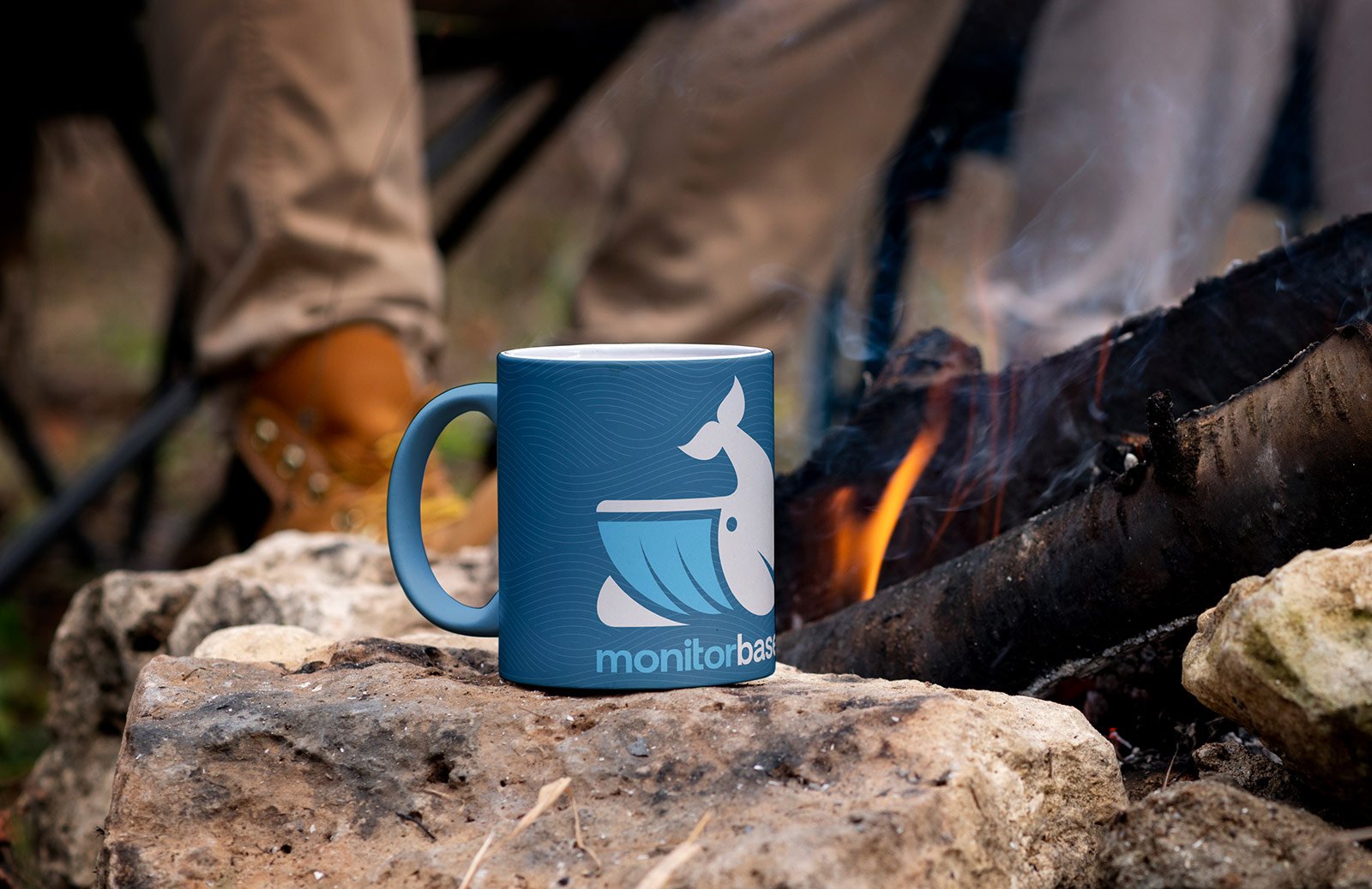 MonitorBase branded mug example